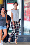*EXCLUSIVE* Katie Holmes is Plaid Cute in NYC