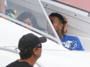 The Kardashians Enjoy A Yacht Day In St. Barts 