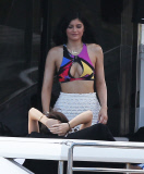 The Kardashians Enjoy A Yacht Day In St. Barts 
