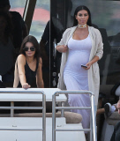 The Kardashians Enjoy A Yacht Day In St. Barts 
