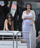 The Kardashians Enjoy A Yacht Day In St. Barts 