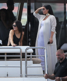 The Kardashians Enjoy A Yacht Day In St. Barts 