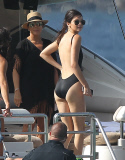 The Kardashians Enjoy A Yacht Day In St. Barts 