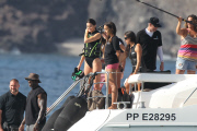 The Kardashians Enjoy A Yacht Day In St. Barts 