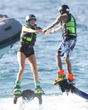 The Kardashians Enjoy A Yacht Day In St. Barts 