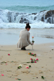 32nd birthday of Reeva Steenkamp is marked on Pollock Beach, Port Elizabeth, South Africa - 19 Aug 2015