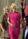 Lady Gaga looks glamorous on the set of ÔAmerican Horror Story: HotelÕ