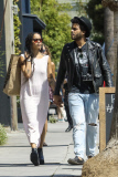 *EXCLUSIVE* Zoe Kravitz getting close to singer Twin Shadows in Venice