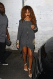 Rihanna enjoys the Hollywood club scene