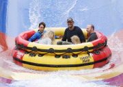 FAMEFLYNET - Exclusive: David Gandy And Mollie King Enjoy A Day At Thorpe Park Together