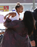 The Kardashian family leaving St. Barts after hurricane warning Part 2