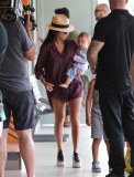 The Kardashian family leaving St. Barts after hurricane warning Part 2
