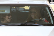 Christine Ouzonian is still milking her fifteen minutes of fame as she runs errands