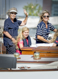 Niederländische Royals beim Segeltörn 