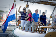 Niederländische Royals beim Segeltörn 