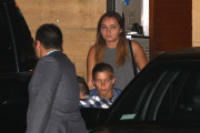 *EXCLUSIVE* David and Victoria Beckham have a family dinner at Nobu