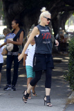 *EXCLUSIVE* Gwen Stefani ditches wedding ring for outing with her Trio of Cowboys