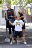 *EXCLUSIVE* Gwen Stefani ditches wedding ring for outing with her Trio of Cowboys