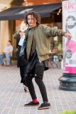 *EXCLUSIVE* Jaden Smith turns on the drama for the paps!