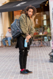 *EXCLUSIVE* Jaden Smith turns on the drama for the paps!
