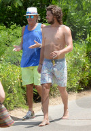 Rod Stewart geniesst mit seiner Familie die Ferien auf Maui
