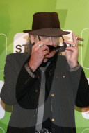 Udo Lindenberg an einer Pressekonferenz in Hamburg