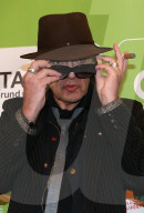 Udo Lindenberg an einer Pressekonferenz in Hamburg