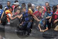 Griechenland: TÃ¤glich stranden tausende FlÃ¼chtlinge per Boot auf Lesbos