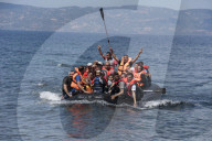 Griechenland: TÃ¤glich stranden tausende FlÃ¼chtlinge per Boot auf Lesbos