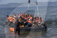 Griechenland: TÃ¤glich stranden tausende FlÃ¼chtlinge per Boot auf Lesbos