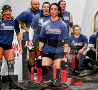 Britain's strongest woman Katherine Bartlett,  Southampton, Hampshire, Britain - 08 Jul 2015