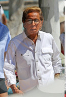 Designer Valentino in St.Tropez unterwegs