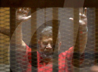 NEWS: Ägypten: Mohammed Morsi während der Verhandlung