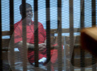 NEWS: Ägypten: Mohammed Morsi während der Verhandlung