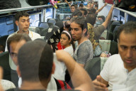 NEWS: Budapest: Flüchtlinge warten auf die Ausreise nach Deutschland