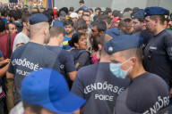 NEWS: Polizei räumt Bahnhof Budapest Keleti