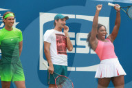 PEOPLE: US Open: Tennisstars am 'Kids Day'