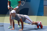 PEOPLE: US Open: Tennisstars am 'Kids Day'