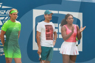 PEOPLE: US Open: Tennisstars am 'Kids Day'