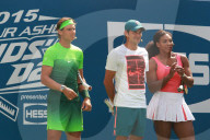 PEOPLE: US Open: Tennisstars am 'Kids Day'
