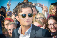 Orlando Bloominauguration of a beach cabin  41st Deauville American Film Festival on September 6, 2015 in Deauville, France. 

