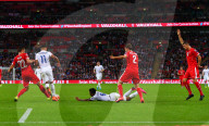 PEOPLE: Fussball: England - Schweiz im Wembley Stadion