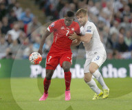 PEOPLE: Fussball: England - Schweiz im Wembley Stadion