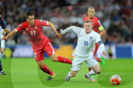 PEOPLE: Fussball: England - Schweiz im Wembley Stadion