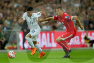 PEOPLE: Fussball: England - Schweiz im Wembley Stadion