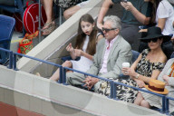 PEOPLE: US Open: Michael Douglas, Catherine Zeta Jone und ihre Tochter im Publikum