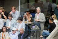 PEOPLE: US Open: Michael Douglas, Catherine Zeta Jone und ihre Tochter im Publikum