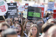 NEWS: Pro-Flüchtlings Marsch in London GB