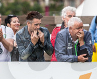 PEOPLE: Colin Farrell am Obdachlosen-Fussballspiel in Amsterdam