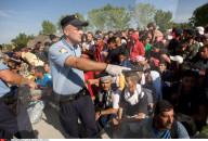 NEWS: Flüchtlinge durchbrechen die Polizeilinie bei Tovarnik